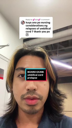 Replying to @💕Joie💕 #shouldbeme #boardexam #nursingstudent #nursing #fypシ #fypppppppppppppp #fyp #umbilicalcordprolapse