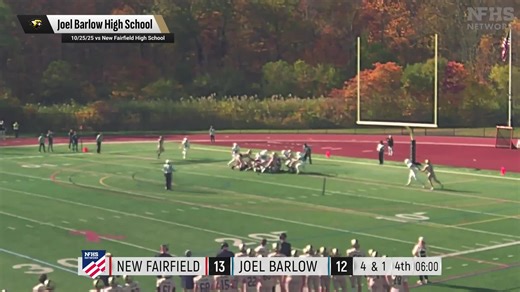 Football Recap: Joel Barlow Piles Up the Points Against New Milford   How To Watch