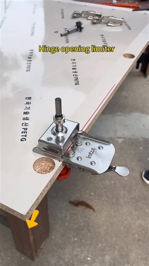 Precision Hinge Boring Tool for Woodworkers