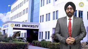 The University with Difference at a glance: | Faculties from IITs, NIT's, and reputed universities/ Institutes | Thrust on Faculty Development to enhance and upgrade teaching skills | Industry Oriented and Regularly updated syllabus | Dynamic Placement Cell | Ethical value based knowledge | Regular Industrial Training/Visits | Watch the video to know more about us..!!! | AKS University