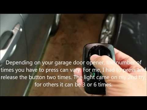 Chamberlain KLIK3U Universal Garage Door Opener How to Program