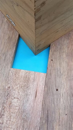 How to measure the position of corner wooden #DIY #woodworkig #tips #skills #ideas #carpenter | Avn Sangkar