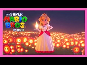 ❤️Super Mario Bros movie | Princess Peach Fire Flower Transformation ad ❤️