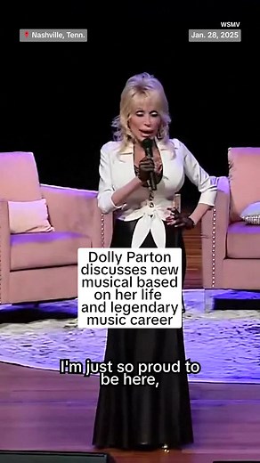 Dolly Parton discusses the new musical about her life and legendary music career.