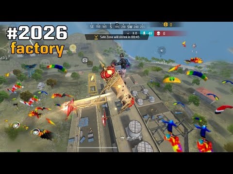 2026 factory king 👑 first fight | Amazing Headshots on factory - Garena Free Fire 