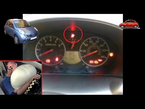 Nissan Micra K12 Fix Airbag Warning Light Fault