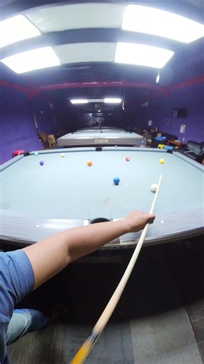 Obstructed Shot in Pool: 8 Ball Behind the 9