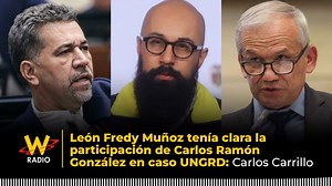 El director de la Unidad Nacional para la Gestión del Riesgo de Desastres (UNGRD), Carlos Carrillo, se refirió en La W a la situación de Carlos Ramón González, exdirector del Departamento Administrativo de la Presidencia (DAPRE) y exjefe de Inteligencia, requerido por la justicia colombiana en el marco del escándalo de corrupción en la entidad. Carrillo calificó como “desafortunado” el papel que habría jugado un senador colombiano para facilitar la permanencia de González en Nicaragua, y advirti