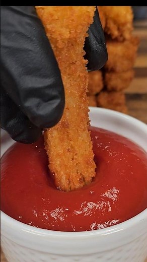 Crispy Italian Spaghetti Sticks Destined For Dipping!🍟 #shorts #fries #spaghetti #italianfood