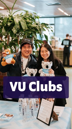 Join a student club or group – it’s a great way to meet people who study your course or share similar interests! | VU Student Life | Facebook