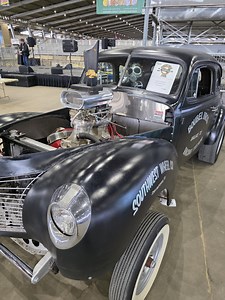 12K views · 261 reactions | 1939 Oldsmobile Gasser with 1960s Texas & California racing history #Samspace81 #classiccars #oldcars #hotrods 1957 Oldsmobile rear end, 1955 Ford truck axle & steering, 40 Ford front sheet metal, Big Block Chevy powered | Samspace81 | Facebook