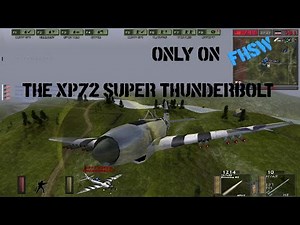 flying the xp 72 super thunderbolt on fhsw in 4k