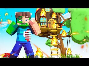 BURNING DOWN BECKBROJACK'S COOKIE TREEHOUSE!