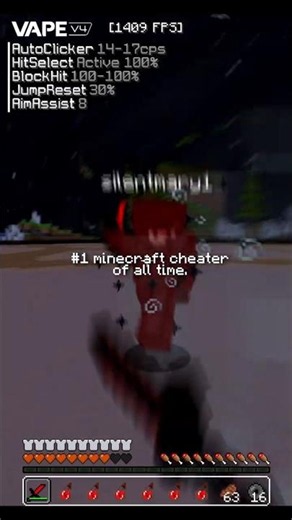 pov: you finally exposed the minecraft cheater #shorts #minecraft #mcpvp #hypixel #minemenclub