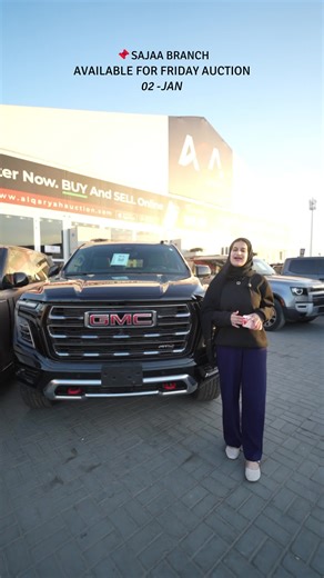Live Car Auctions at Al Qaryah Auction – January 2nd