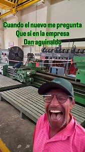 1.7K views · 2.6K reactions | Cuando el nuevo me pregunta que si dan aguinaldos #cnc #maquinas | Juan Cardenas | Facebook