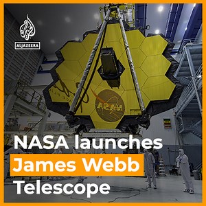 54K views · 2K reactions | NASA's James Webb Space Telescope - the world’s largest and most powerful telescope - has successfully launched into orbit. Its primary mission being to provide a glimpse into the early stages of our universe,13.6 billion years ago⤵️ | Al Jazeera English | Facebook