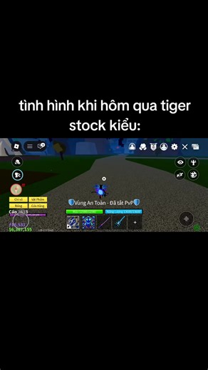 Cơn bão Tiger Stock trong Blox Fruits