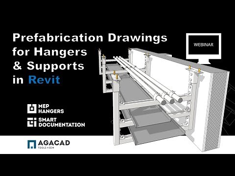 Creating Prefabrication Drawings of Hangers & Supports in Revit
