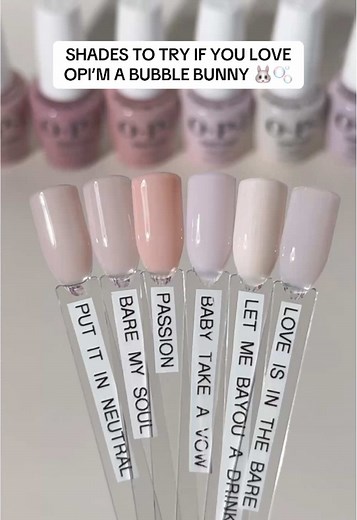 Try These GelColor Shades If You Missed OPI I'm a Bubble Bunny
