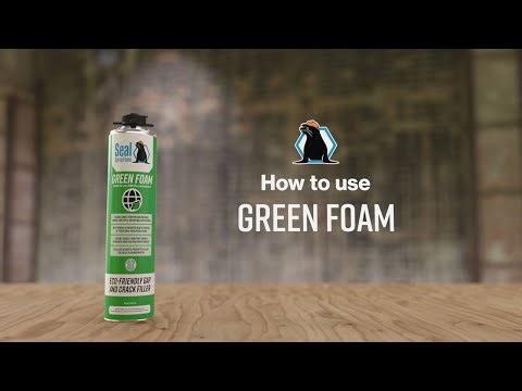 How to Use Seal Spray Foam Green Foam