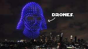 1.1M views · 10K reactions | NEW STAR WARS DRONE SHOW! May the...