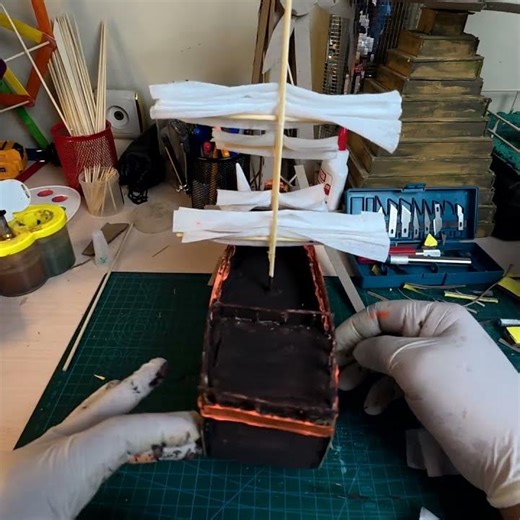Built This Abandoned Ship by Hand I ⛵😱 #13million