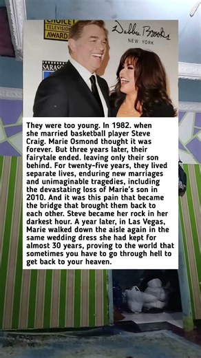 Marie Osmond Married Him Young, Lost Everything,Then Walked Back to Him 25 Years Later in the Same!!