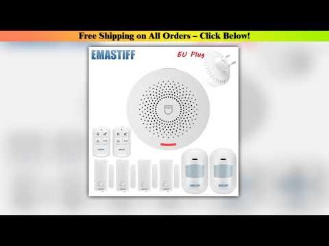 Tuya WIFI Home Alarm System Wireless 433MHz Security Burglar Smart Home APP Door Window Sensor