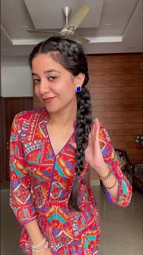 Hairstyle & Prep for Holi🎨| 7 Strand Braid| #easyhairstyle #holi #holi2024