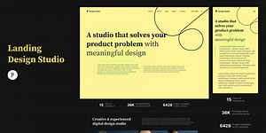 Design Studio Landing Page Design Using Figma   Responsive   Auto Layout | Figma Tutorial