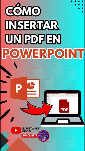Insertar un #pdf en #PowerPoint