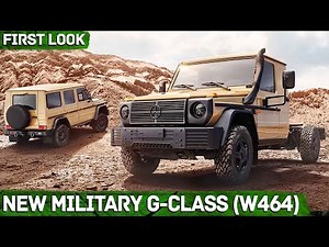 New 2022 MILITARY Mercedes G-Class (W464) - First Look