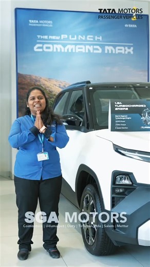 SGA MOTORS TATA on Instagram: "spreading smiles, one drive at a time! Our happy customer make our day. Share your TATA MOTORS experience with us For booking....../ Contact number - 8098633366 80581 13366 0422 7111222 #tatamotors #tatamotorsmoments #tatamotor #sgattamotors #coimbatore"