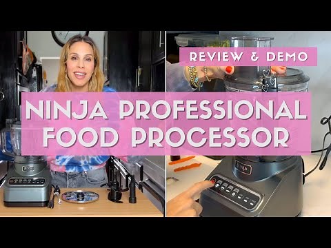 NINJA FOOD PROCESSOR REVIEW AND DEMO