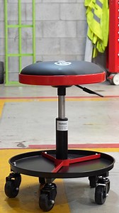 Check out this durable AND comfortable adjustable garage stool 🔥🔥 | TradeTools