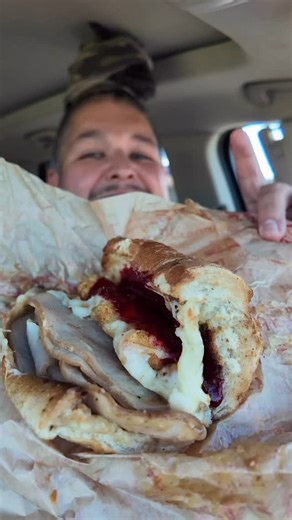 Thanksgiving is right around the corner and to celebrate I’m trying the @getgo Pilgrim on today’s Gas Up & Grub Out!!! Drop a comment letting me know which gas station food I should try next!!! #bootlegfoodreview #thanksgiving #sandwich #getgo #pilgrim | Bootleg Food Review