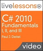 C# 2010 fundamentals i, ii, and iii livelessons (video training sneak peek):  | Guide books | ACM Digital Library