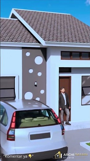 Rumah Type 45 Sederhana Tapi Terlihat Mewah