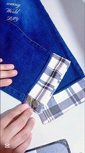 "Creative DIY Denim Jeans Decoration | Transform Old Jeans"#sewing