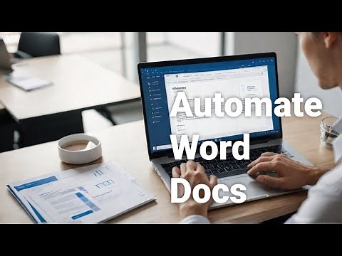 Automate Microsoft Word with UiPath (Tutorial)