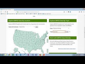 CDC BRFSS Demo