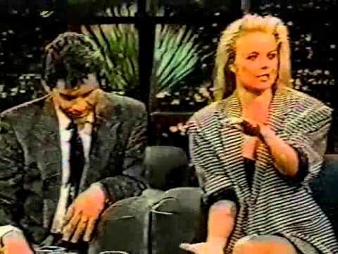1988 Marcy WALKER and A MARTINEZ on The Late Show (Pre-wedding interview)