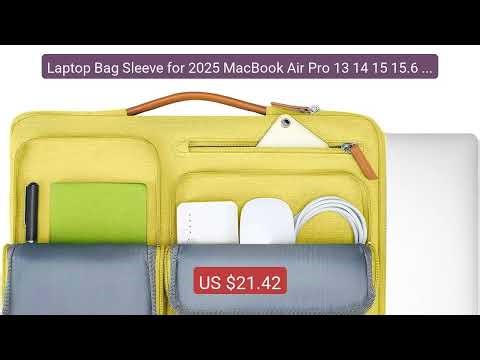 Laptop Bag Sleeve for 2025 MacBook Air Pro 13 14 15 15.6 16 1... — Amazing Value 2026 | Must Have!