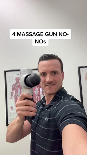 Avoid These Areas When Using Your Massage Gun