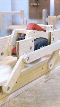What is the BEST DIY Woodworking Folding Benchtop Jointer Plan? #tooltips #woodscraft