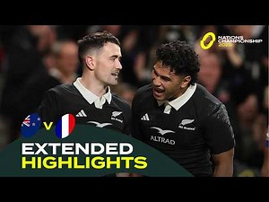 Instant EPIC 🔥 | New Zealand v France | Nations Championship 2026 | Highlights