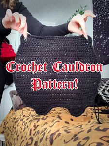 Crochet Cauldron Pattern - 1st Crochet Pattern - Etsy