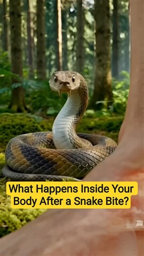 What Happens Inside Your Body After a Snake Bite? #howyourbodyworks #bodymechanism #snakebite