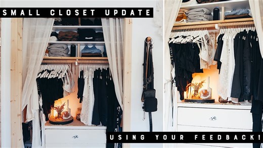 I revamped my closet—here’s the before and after!